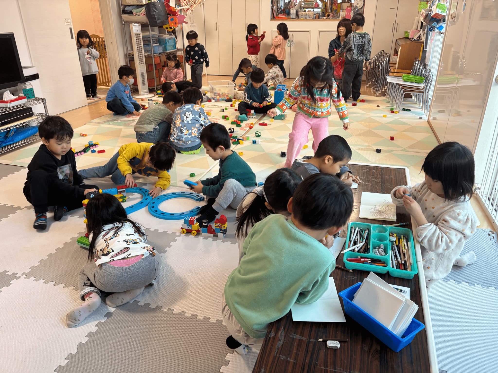 好きな遊びをする